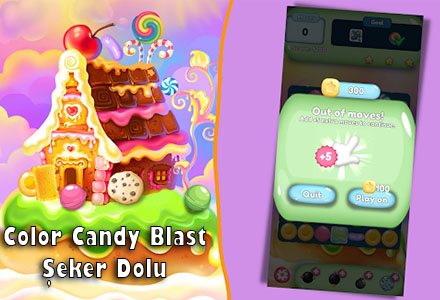 Color Candy Blast - Şeker Dolu